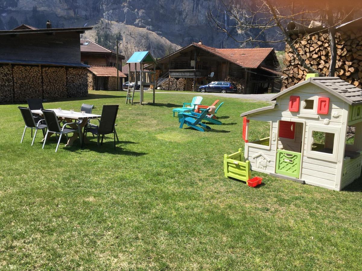 Ferienwohnung Lindenheim Kandersteg Eksteriør bilde